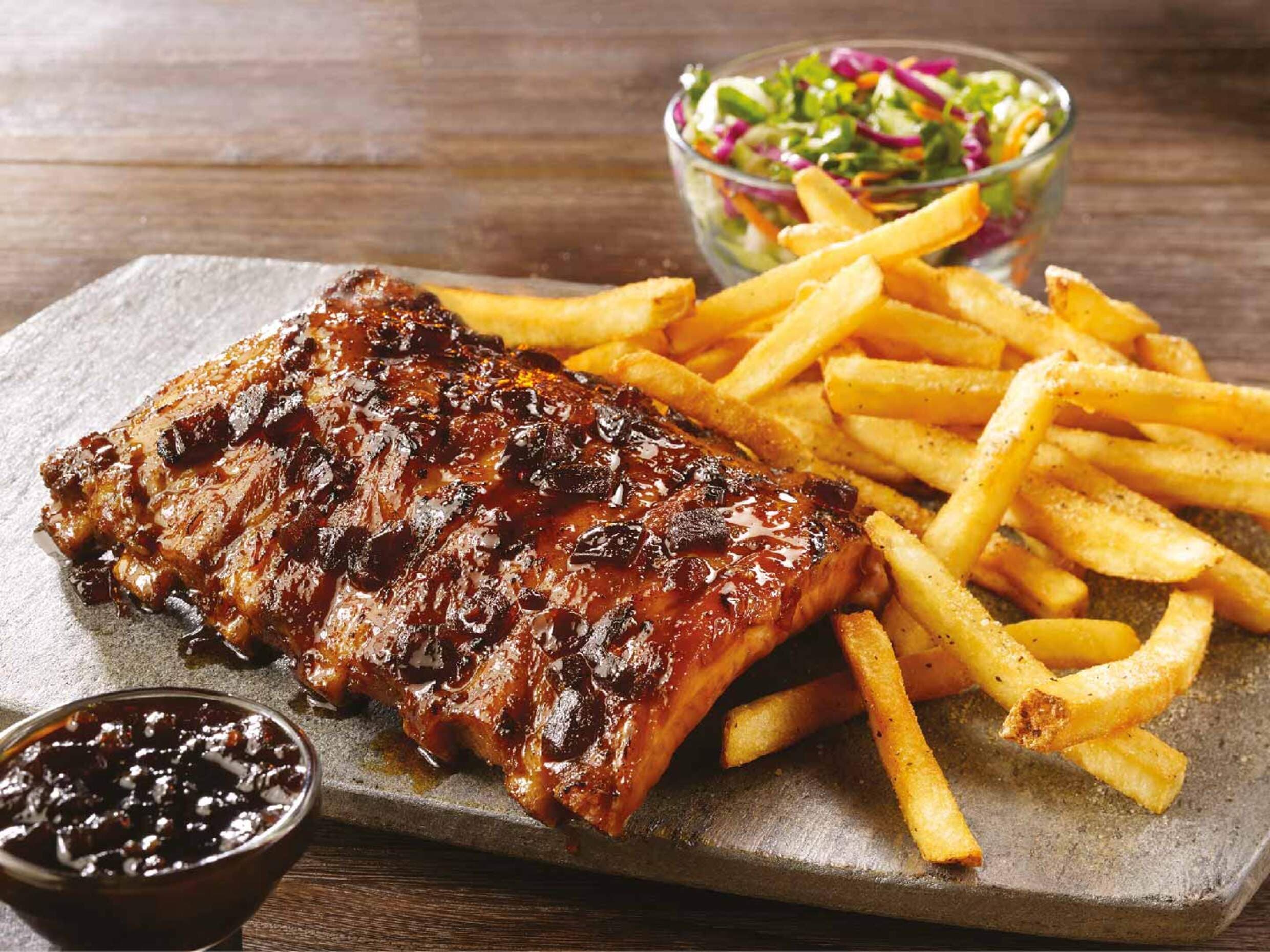 Fridays™ Whiskey Glaze Ribs - Half