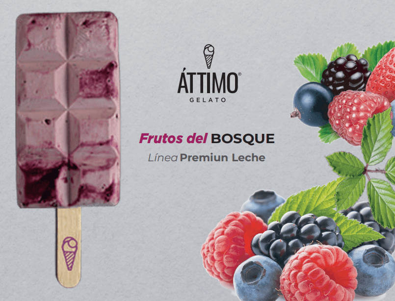 Paleta de Frutos del Bosque