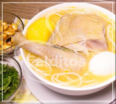 Caldo de Gallina con Presa Extra Grande
