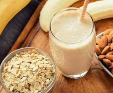 DE AVENA con leche.