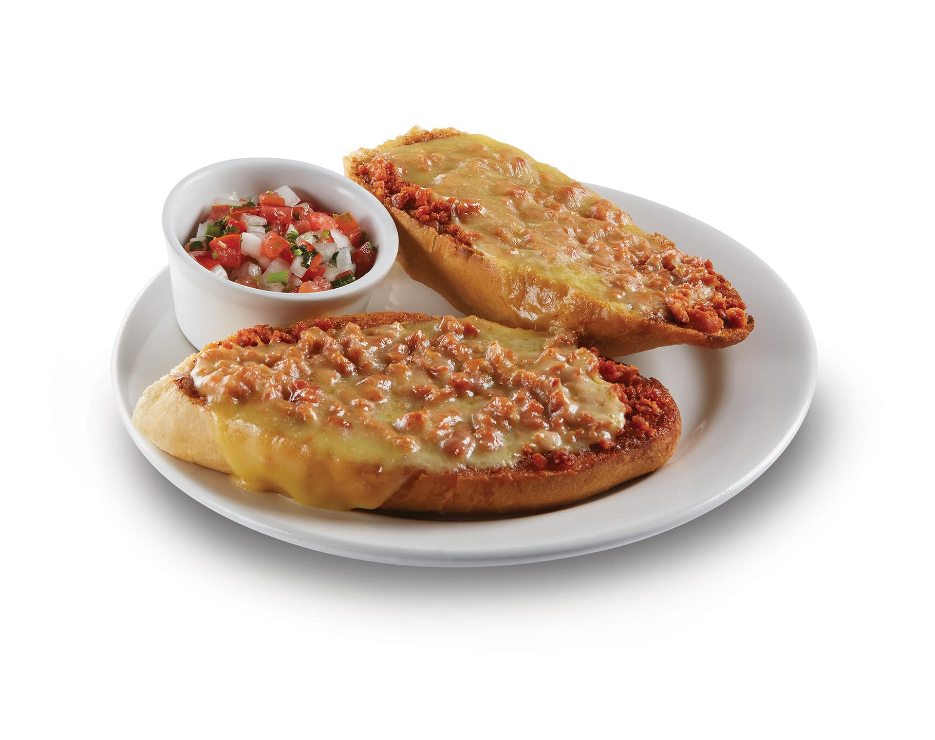 Molletes con Chorizo