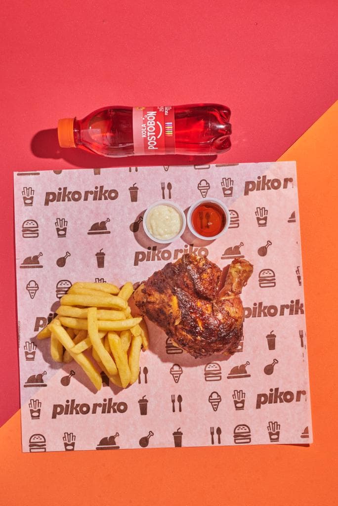 Combo Pollo Asado 1/4 (2 Presas)