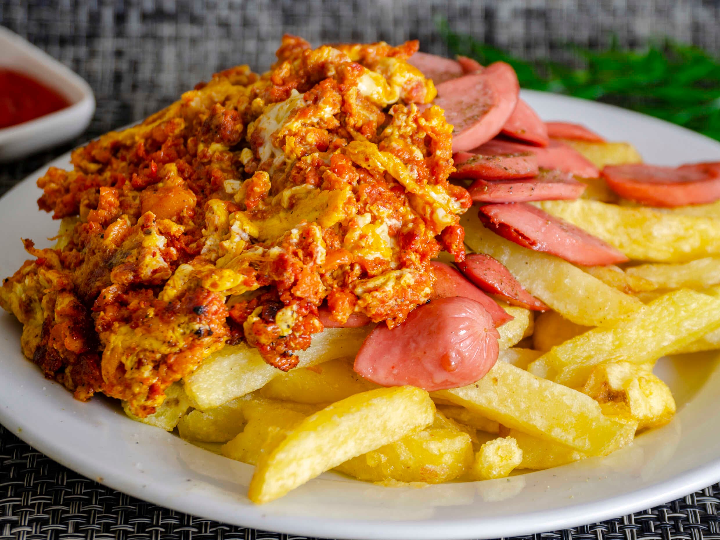Salchipapa Huachana