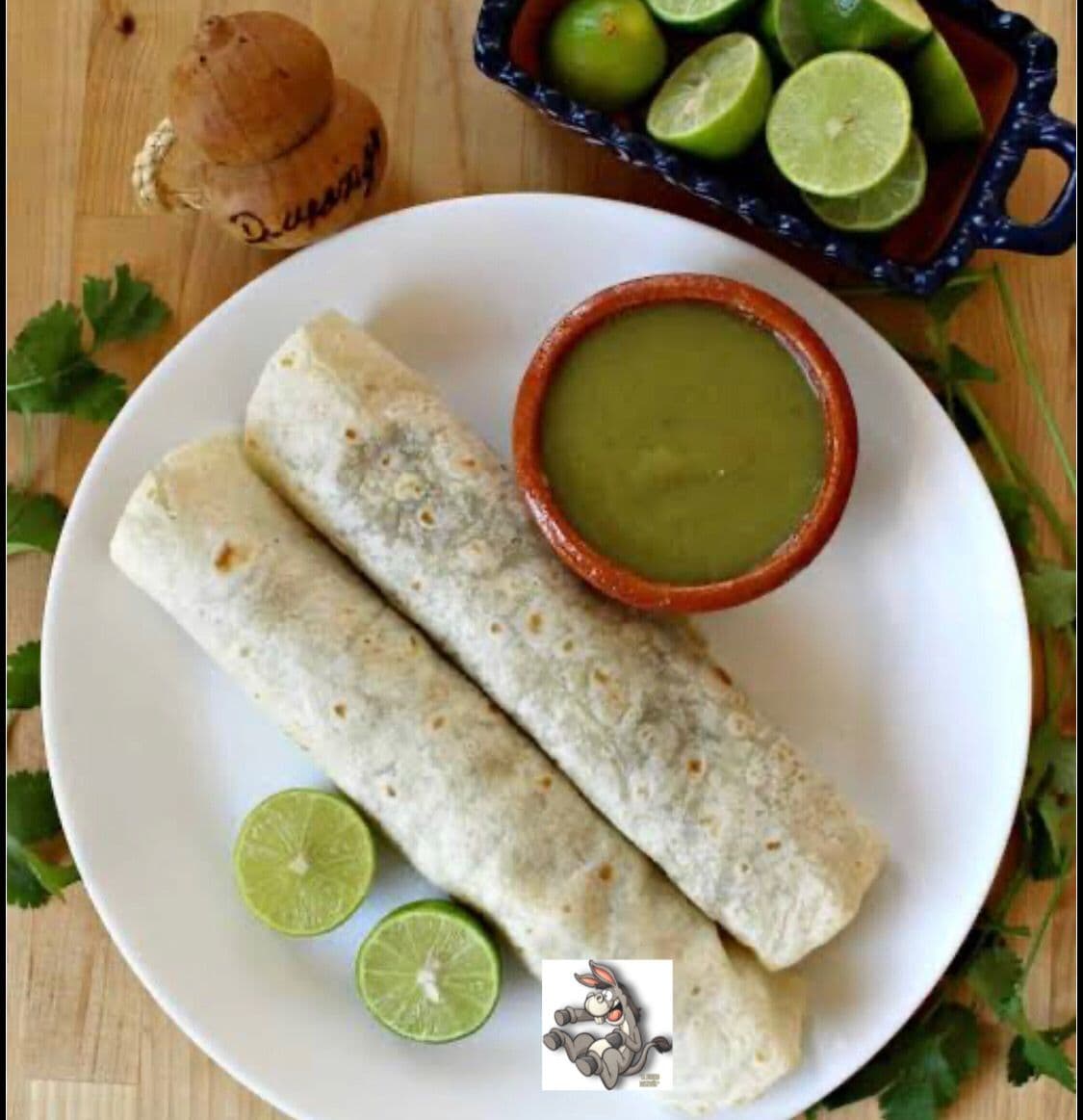 Burrito de Frijoles con Queso