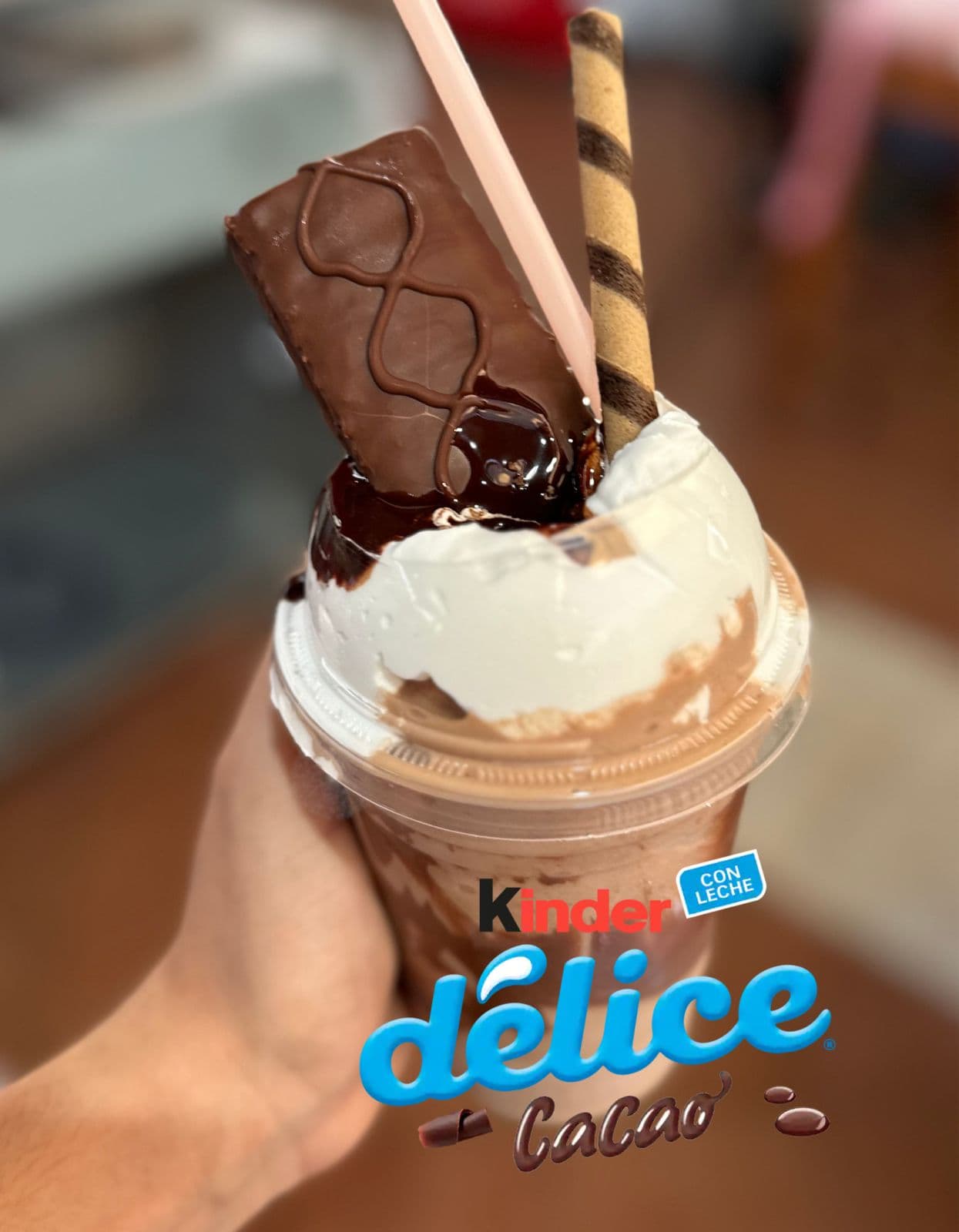 Frappé Kinder Delice Grande 16 Oz
