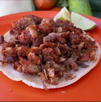 Taco de Chicharron Seco