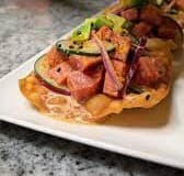 Tostada Tuna Spicy