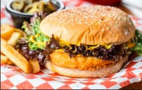Hamburgesa de pollo