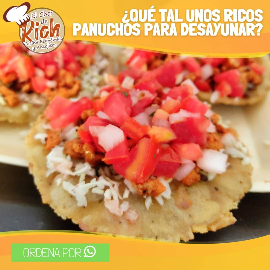 PANUCHOS DE POLLO