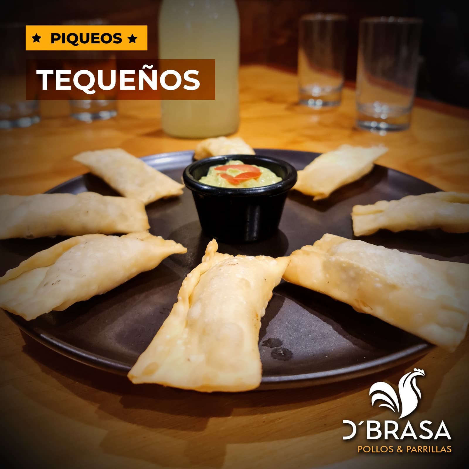 Tequeños D'Brasa 8 uds