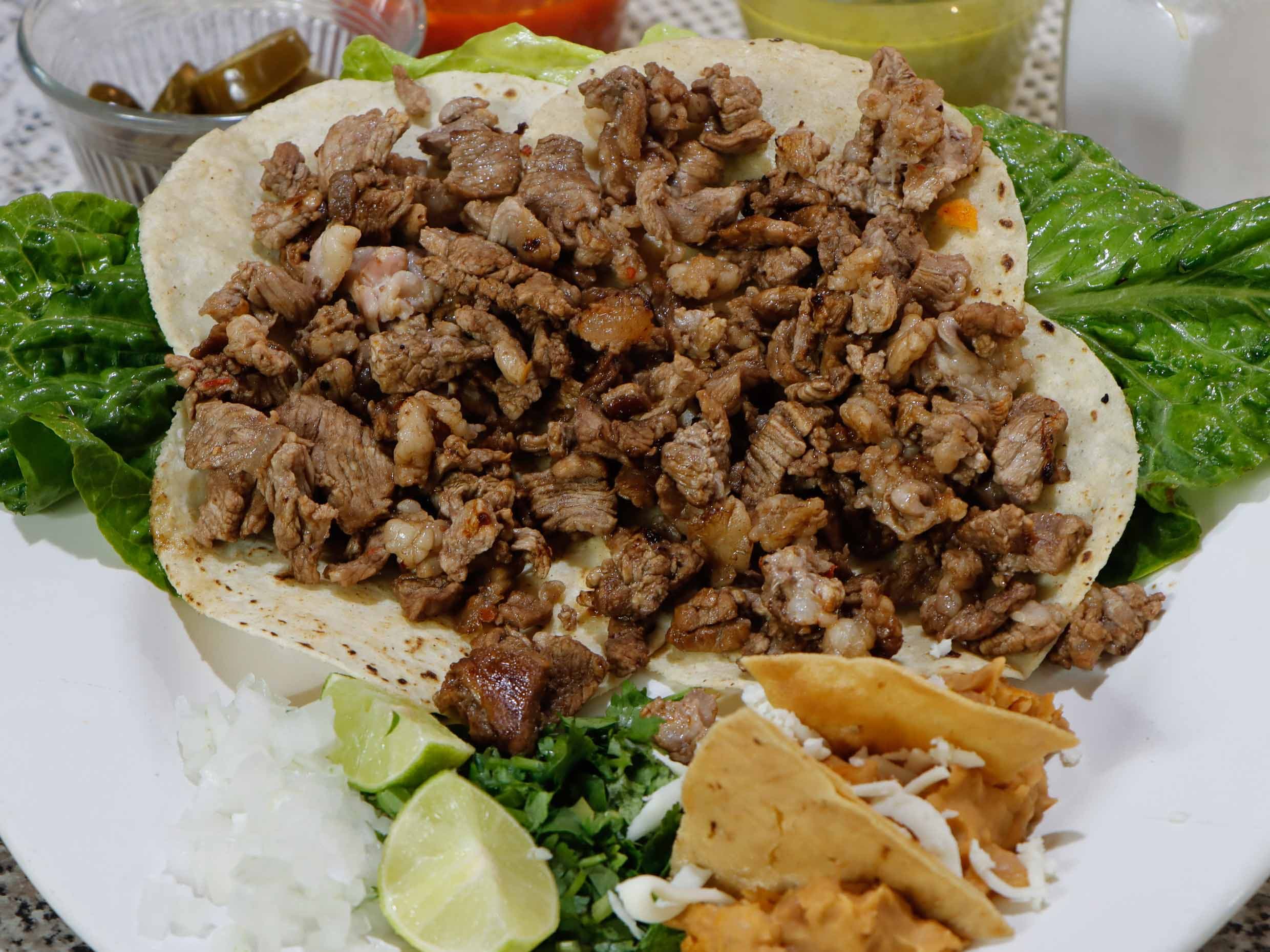 TACOS BISTEC