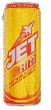 Bebida Energética Jet Am Naranja 350 ml