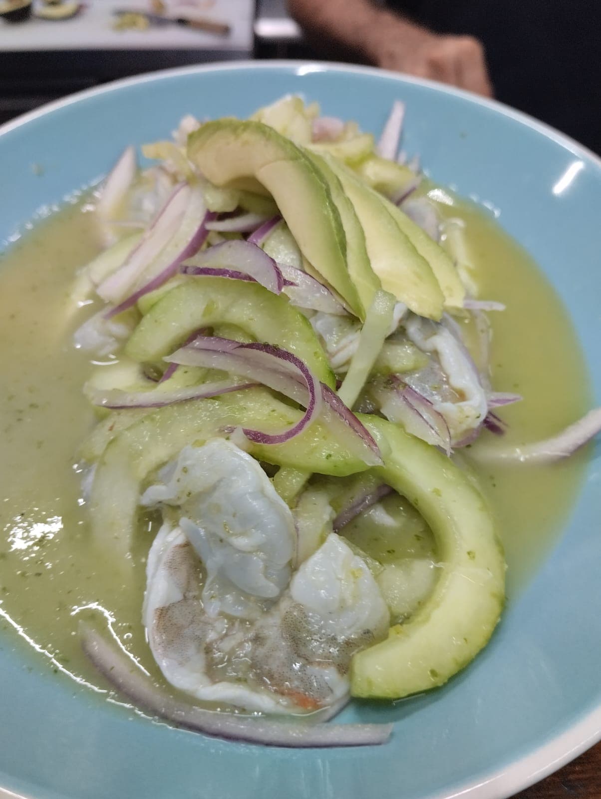 Ensalada Aguachile Verde