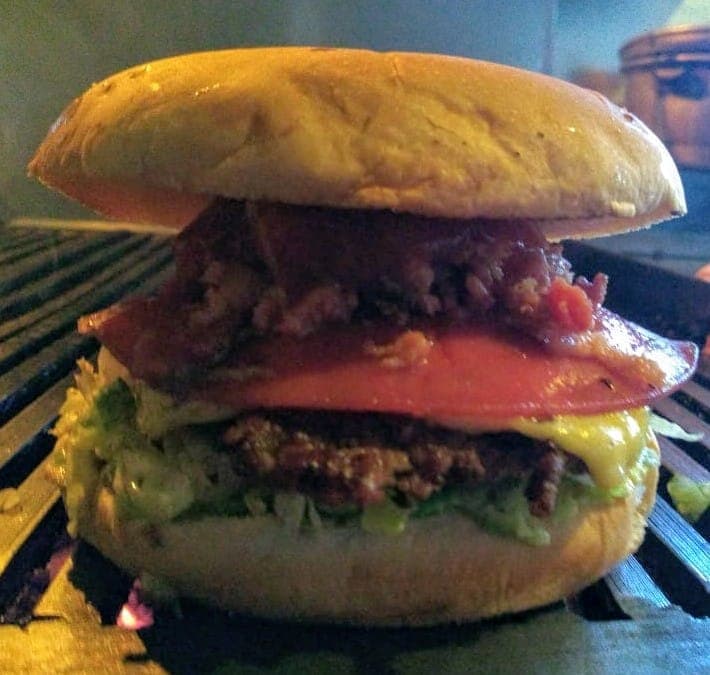 Hamburguesa Hawaiana