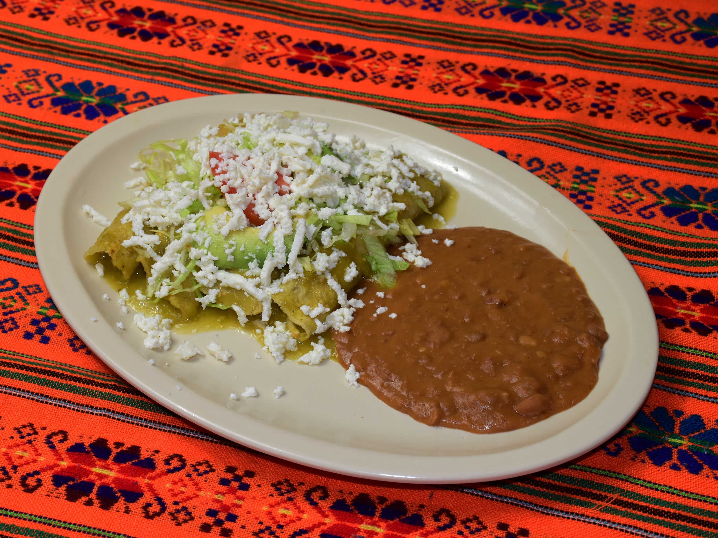 Enchiladas Verdes