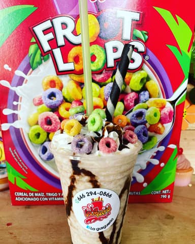 Frappe Froot Loops