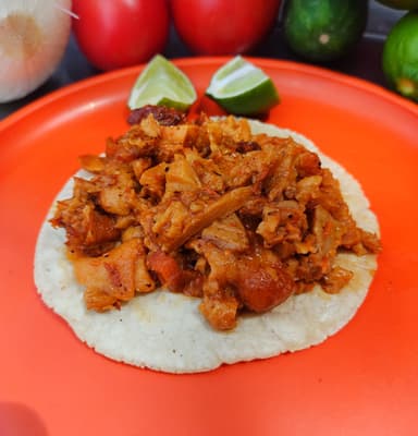 Taco de Chicharron Guisado