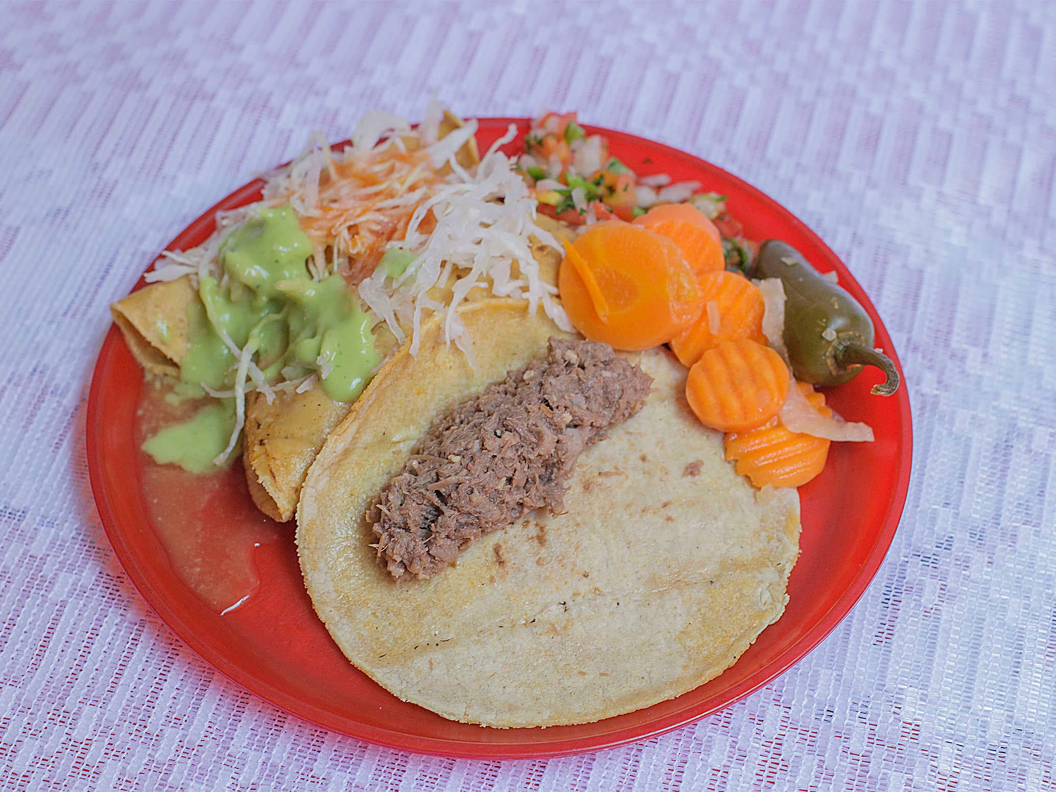 Combo Tacos frijol + papa rl