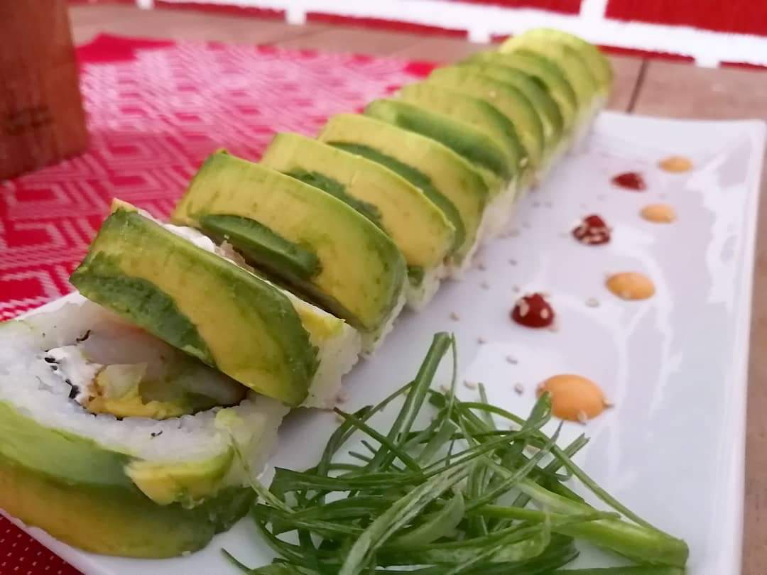 Avocado roll 7 piezas