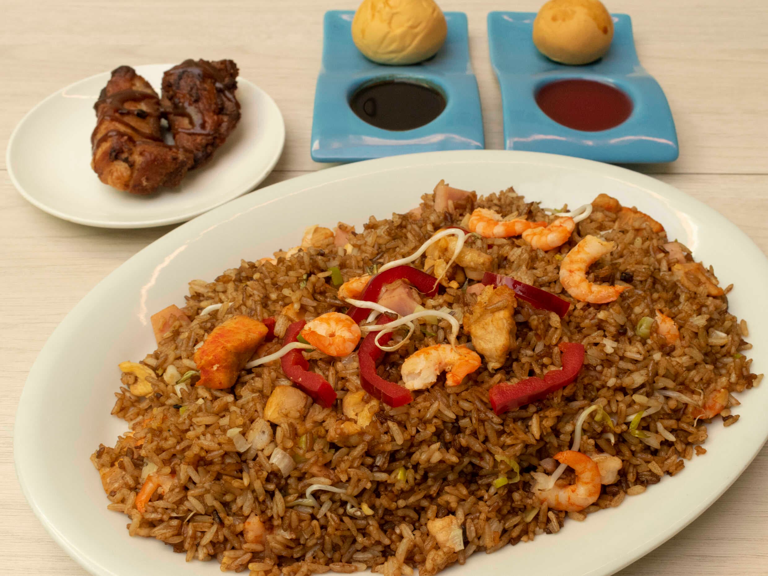Arroz Chino Para 2 + Costilla de Cerdo