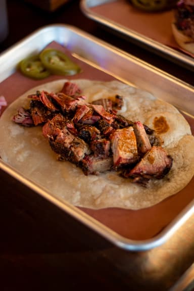 TACO DE BRISKET
