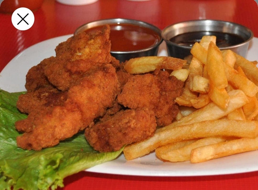 Dedos de Pollo con Papas