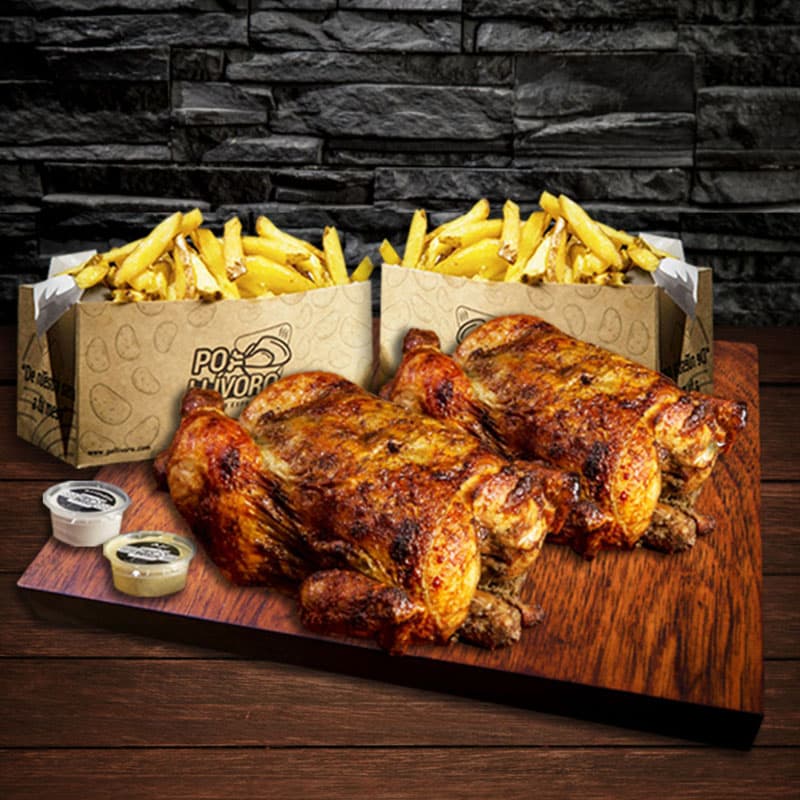 Combo 2 Pollos a la Brasa