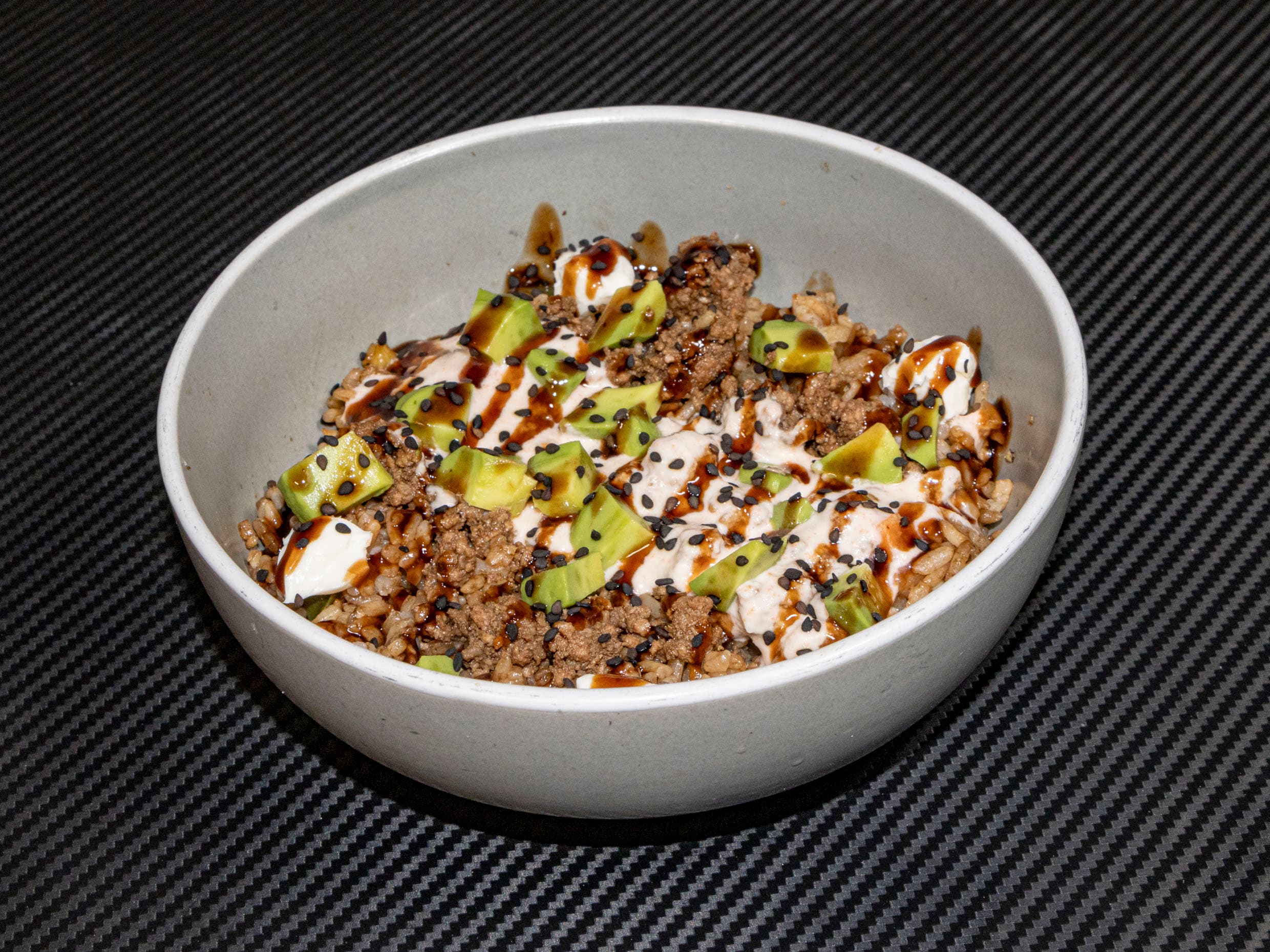 Yakimeshi con Carne