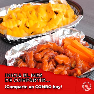 Combo Boneless + Coca Cola 355 mls