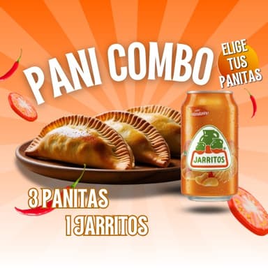 Combo 3 Panitas + Refresco