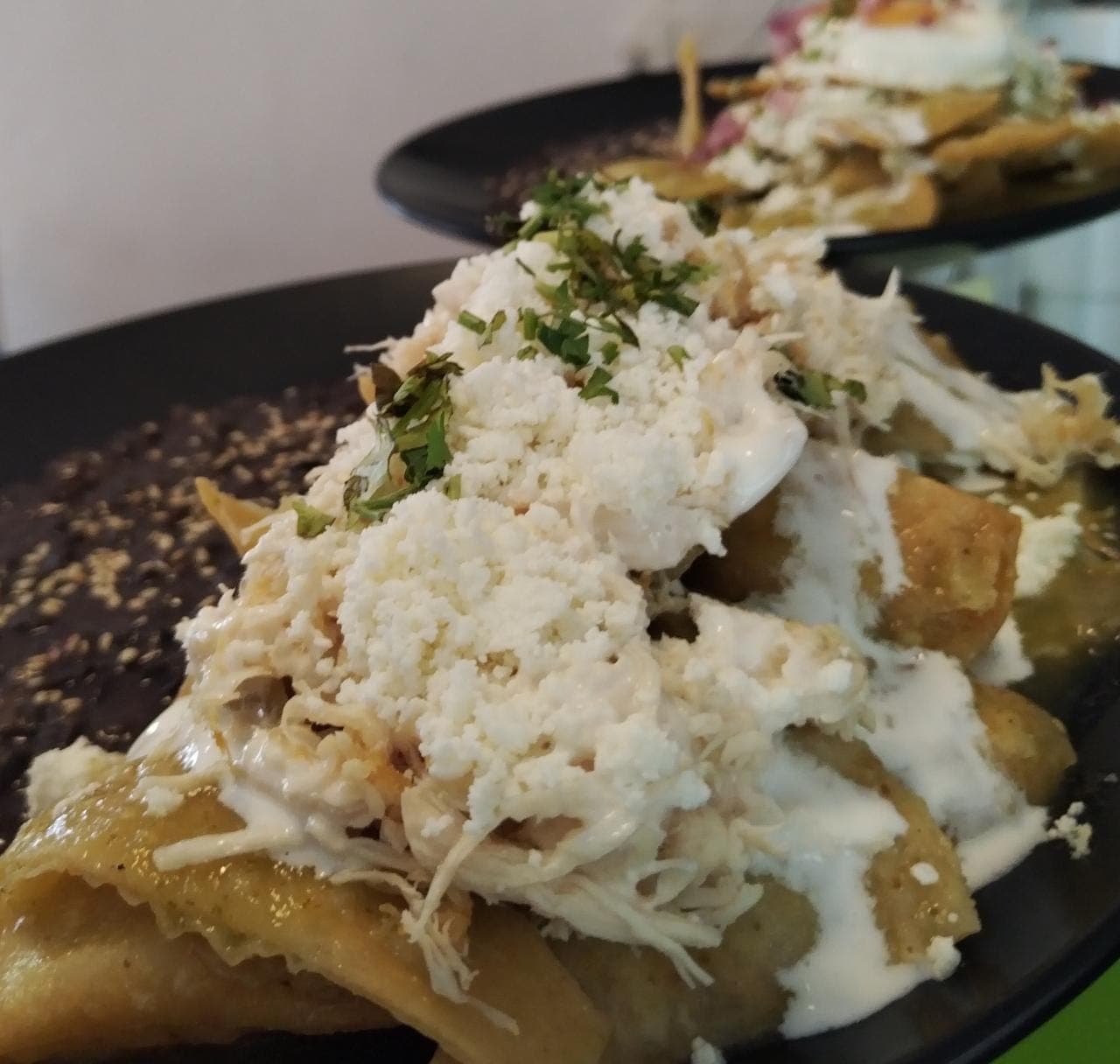 Chilaquiles con Pollo