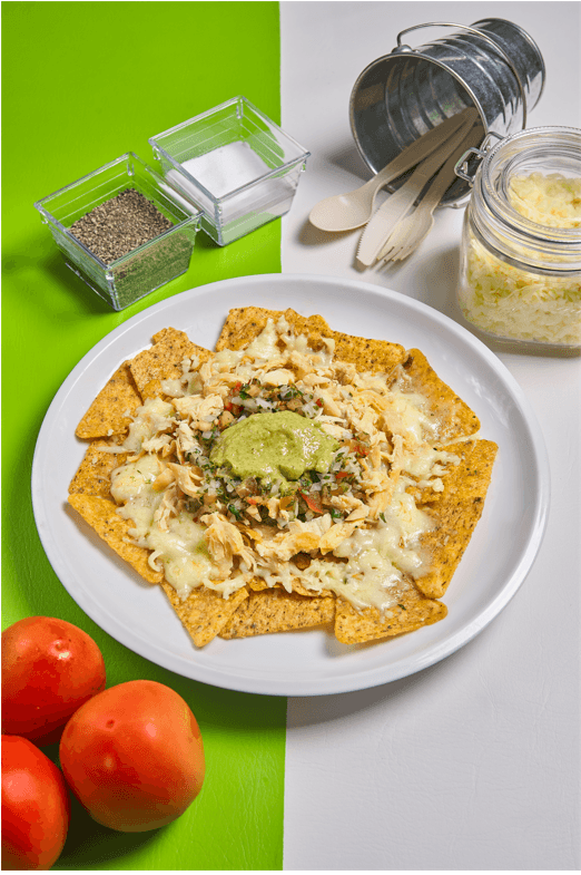 Super Nachos de Pollo