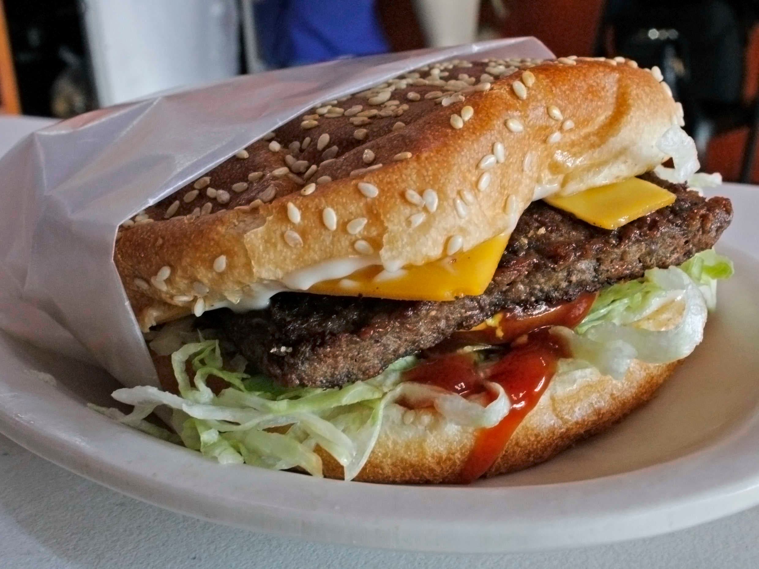 HAMBURGUESA- Sencilla