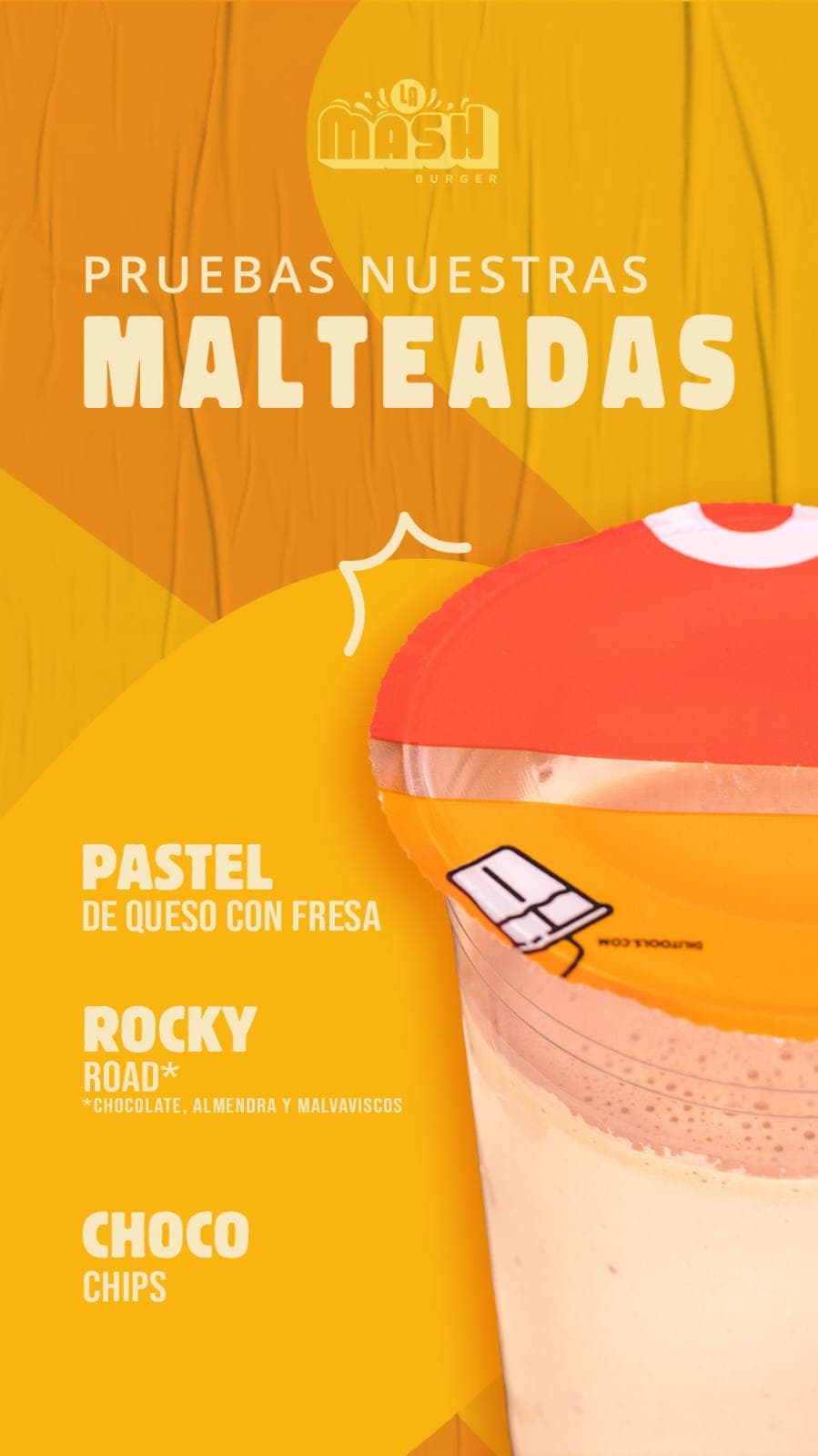 Malteada de Pastel de Queso con Fresa