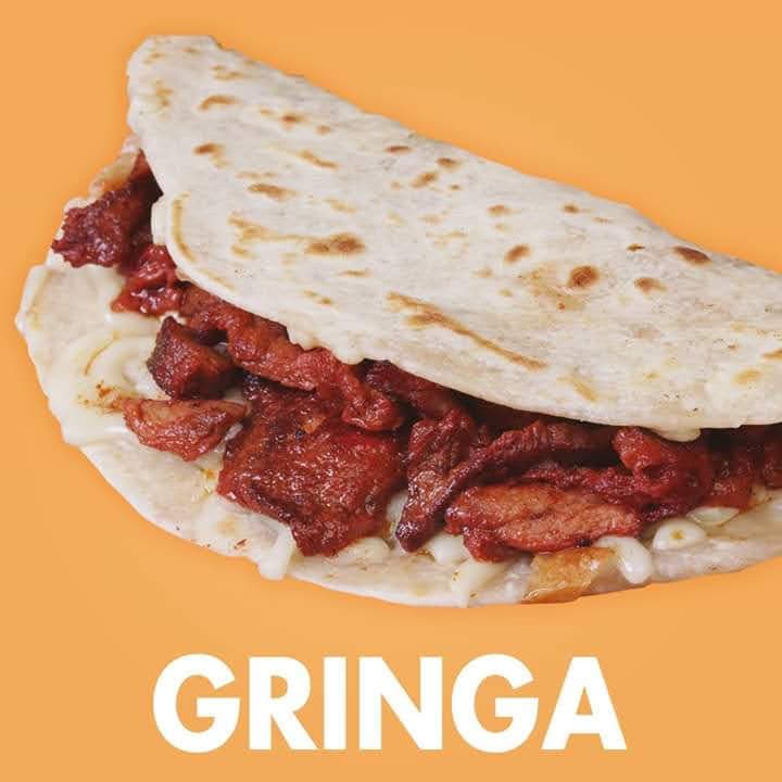 Combo-Tacos Pastor+Gringa de asada queso de hebra