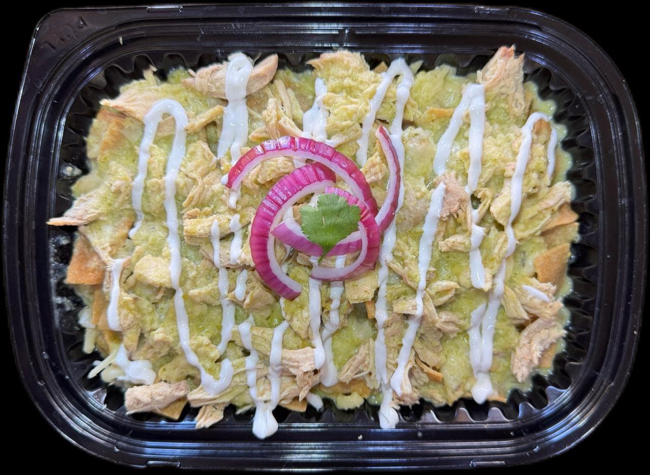 Chilaquiles Verdes con Pollo
