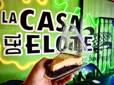 Rebanada Chocoflan