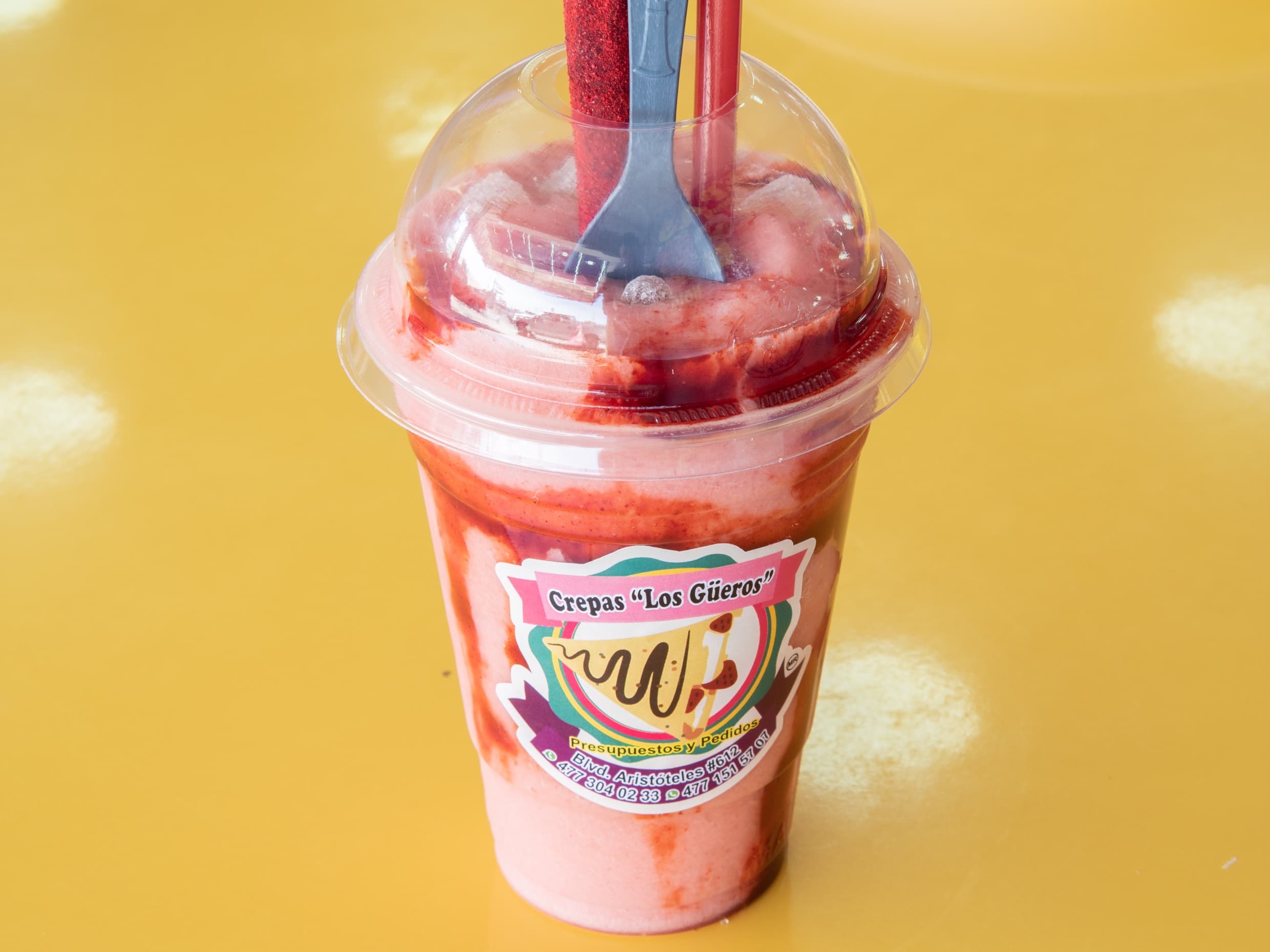 Frappé de Fresa