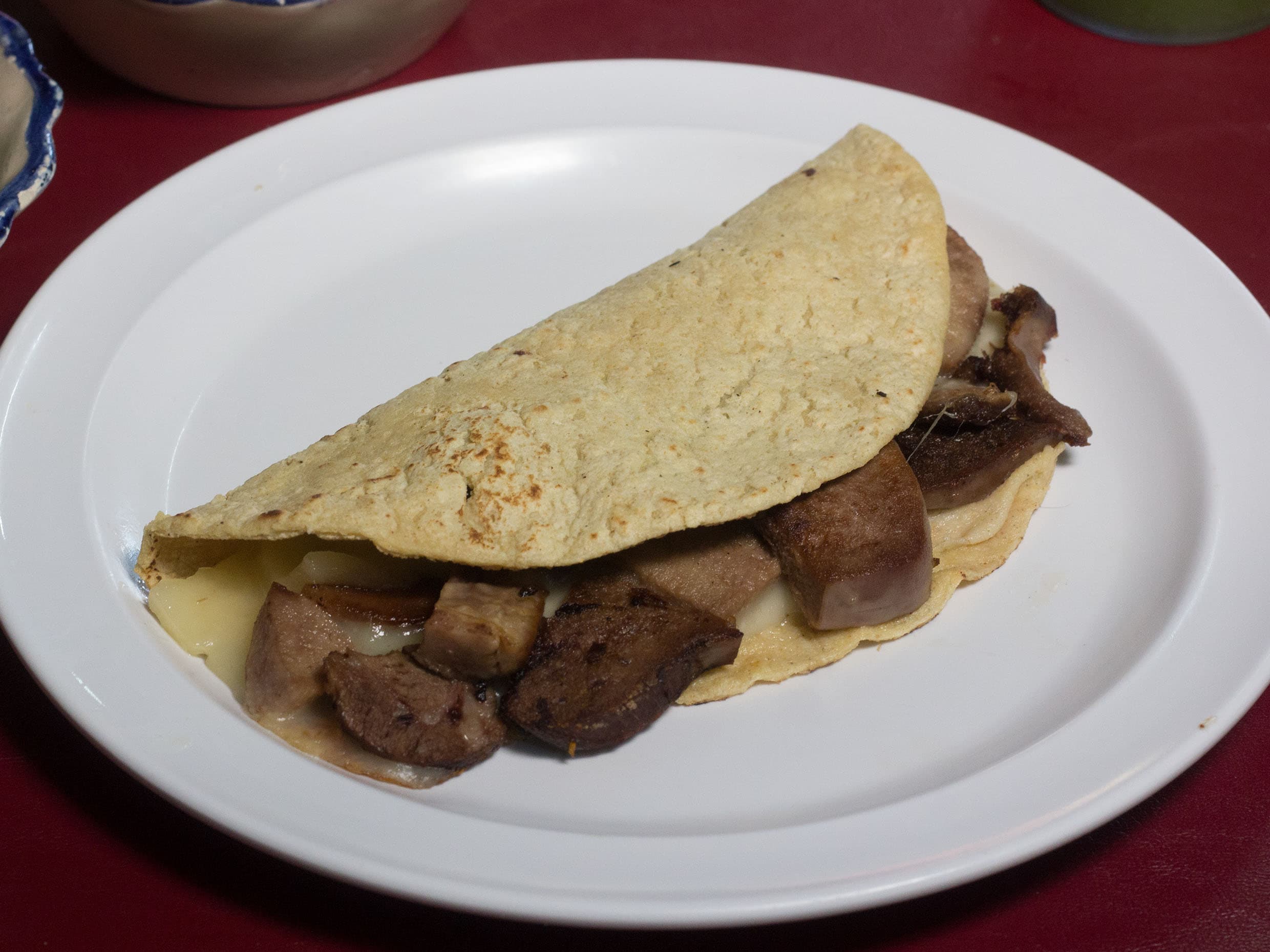 Quesadilla de Lengua