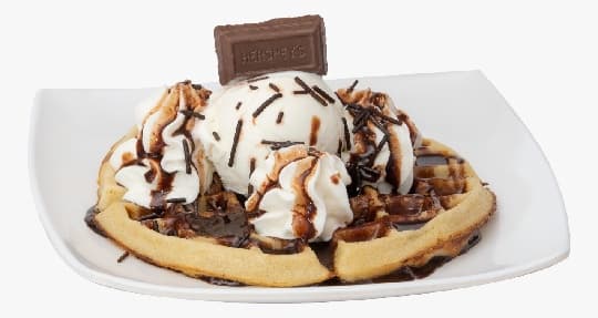 Combo de Waffle Hersheys + Granizado de Café