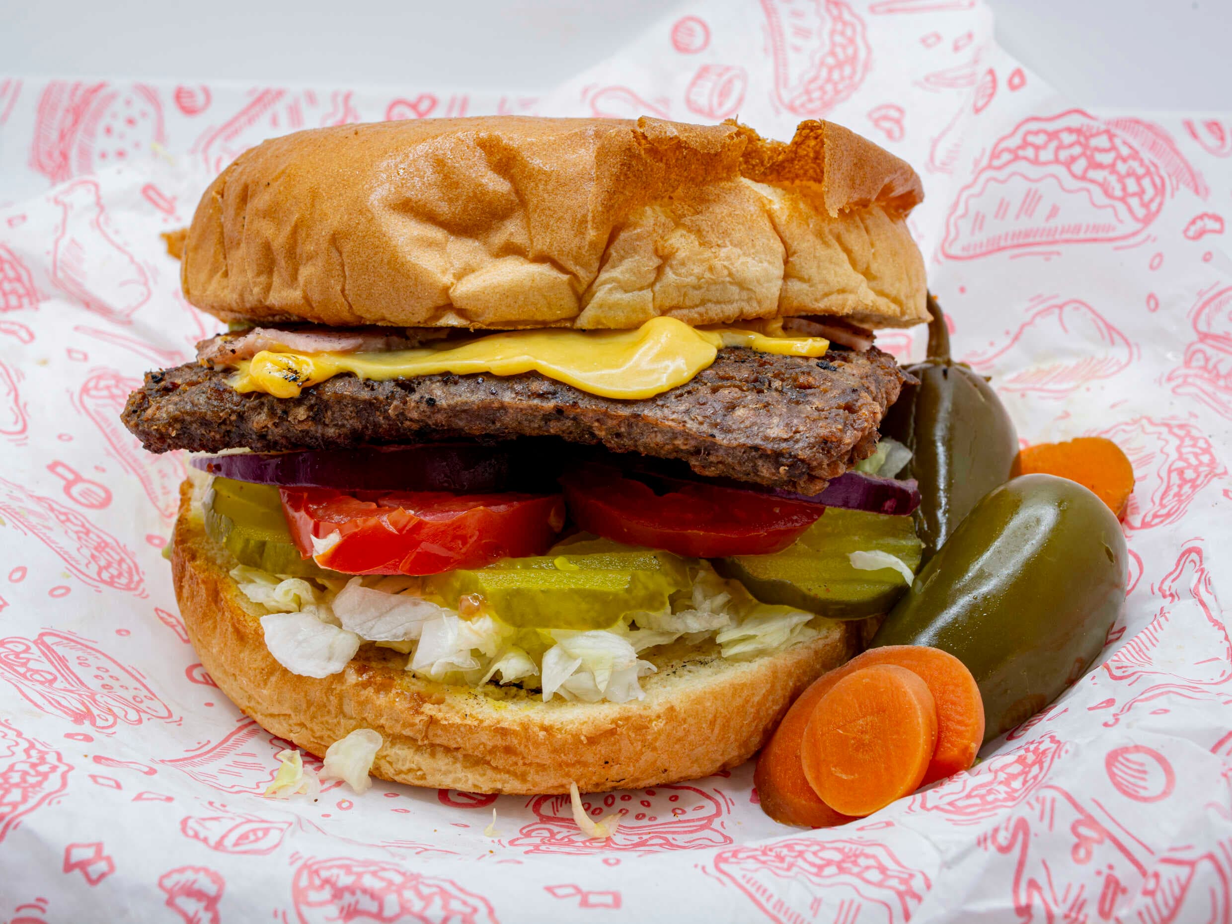 Hamburguesa con Queso Individual
