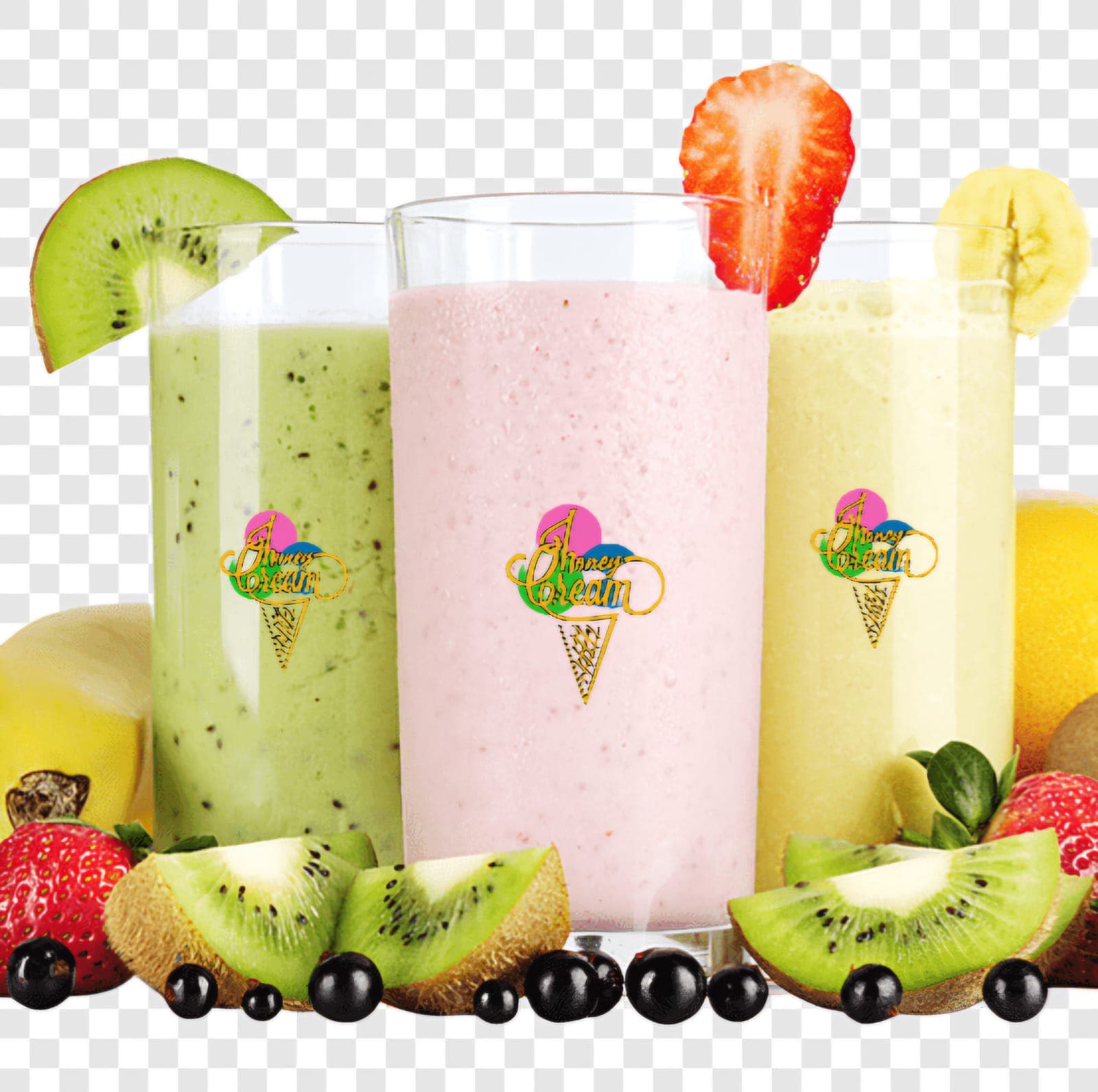 Jugos Naturales en Leche