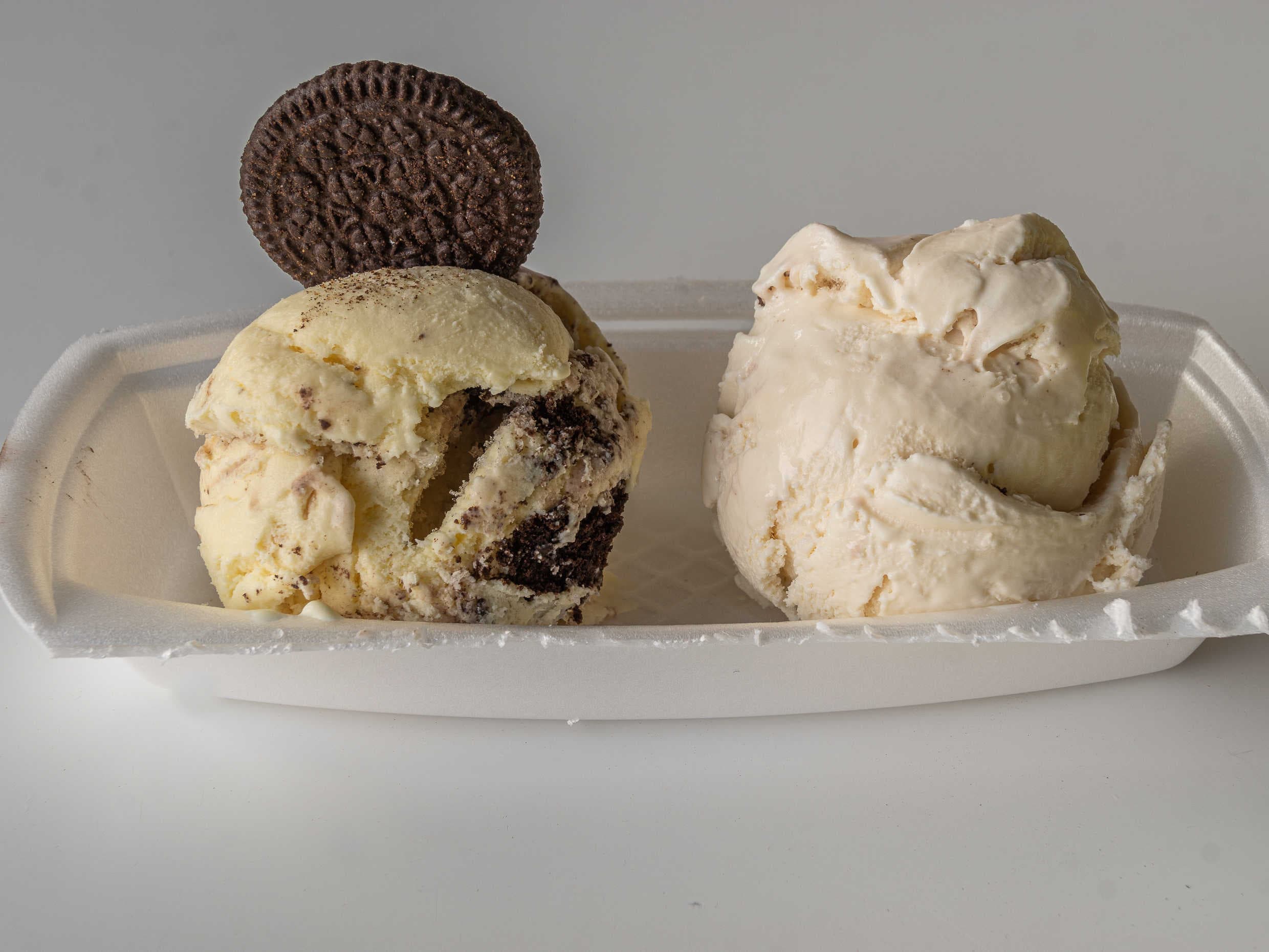 Helado Sencillo de Vainilla