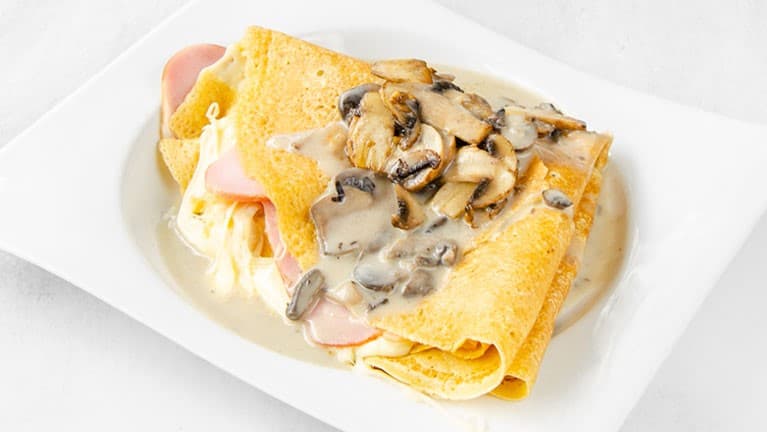 Jamón, Queso y Champiñones