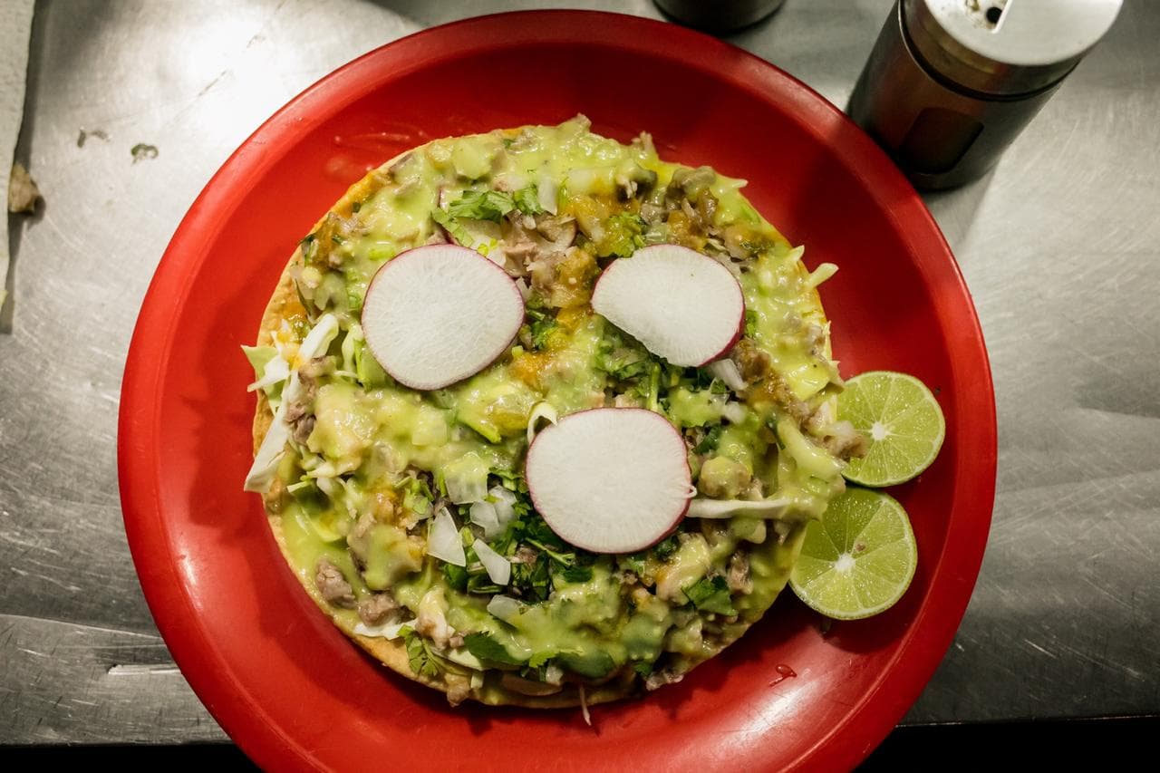 Tostadas de Maciza de Res
