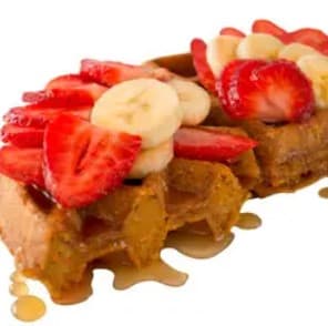 Waffle de Zanahoria y Naranja