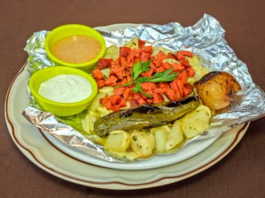 Papa con Chorizo