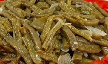Cebolla asada con nopal