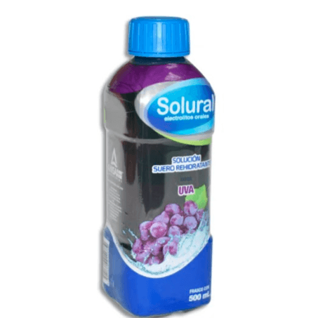 Solural Suero Sabor a Uva 500mL.