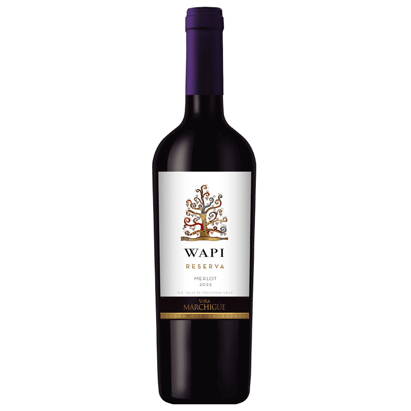 Vino Tinto Wapi Reserva Merlot .750